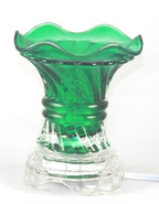 Crystal Glow Electric Oil Warmer & Night Light | 3 Settings | 5 Colors