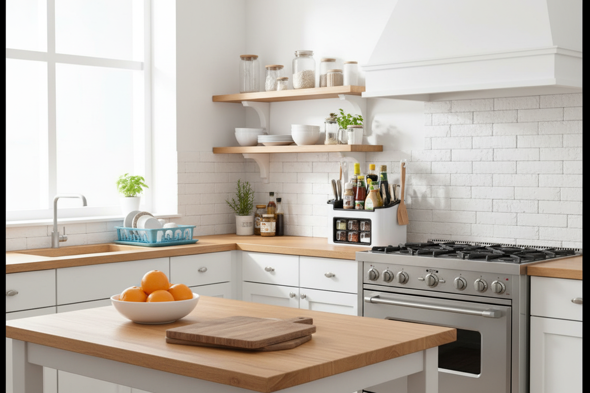 Kitchen Organizer Complete Kitchen Scene