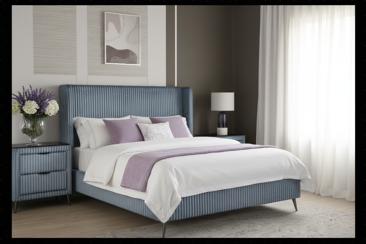 Lavender bedroom
