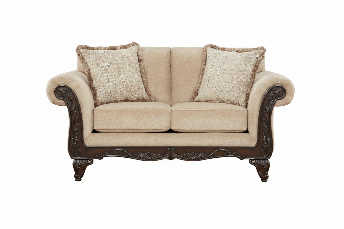 Loveseat White Background