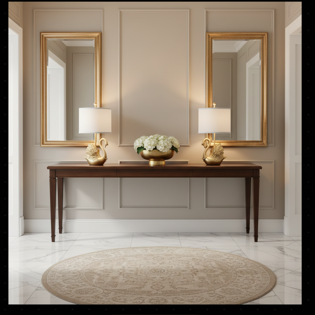 Luxury hallway entrance