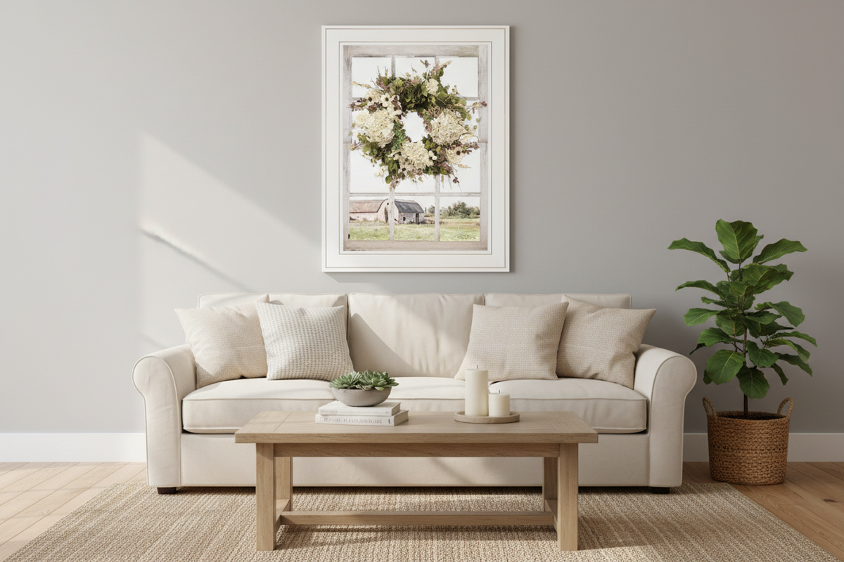 Modern living room hero