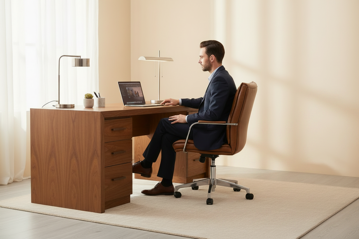 Office Chair Scene No Guest Chair