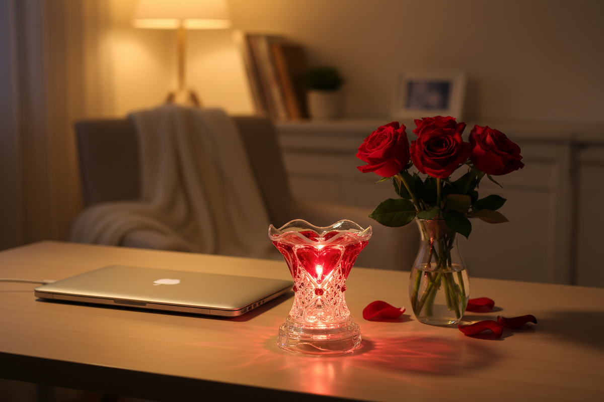 Office desk heart warmer