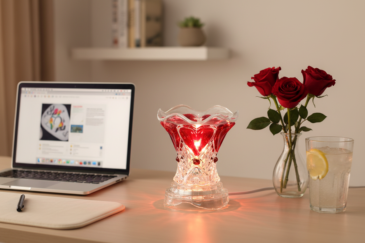 Office iced lemonade heart warmer