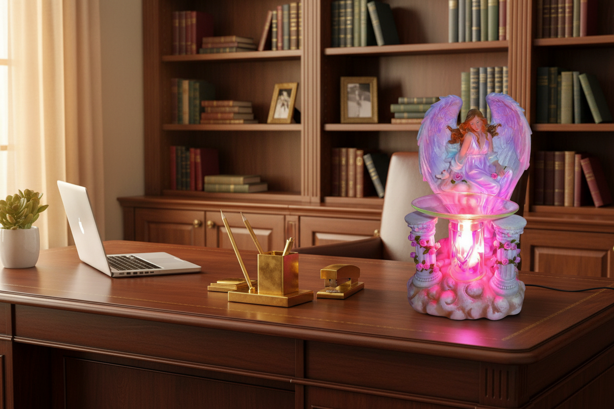 Pink Angel Warmer - Home Office