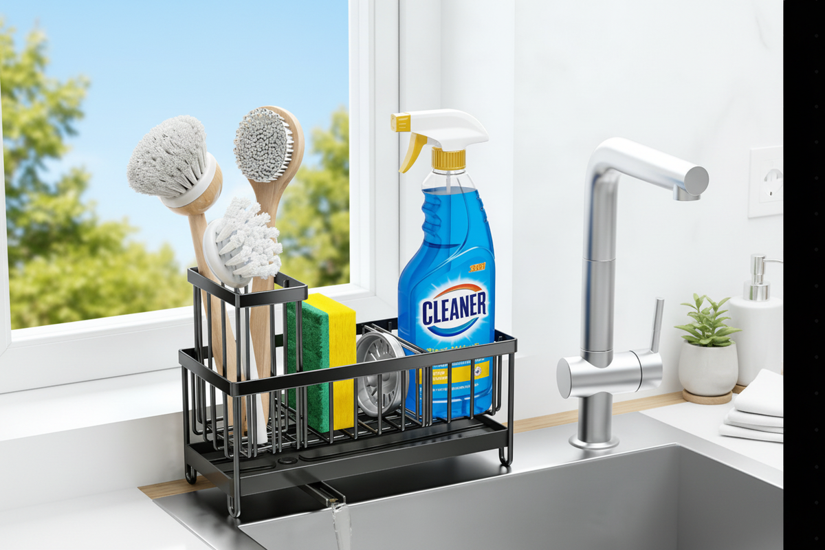 Sink Caddy – Bright Modern Kitchen Scene