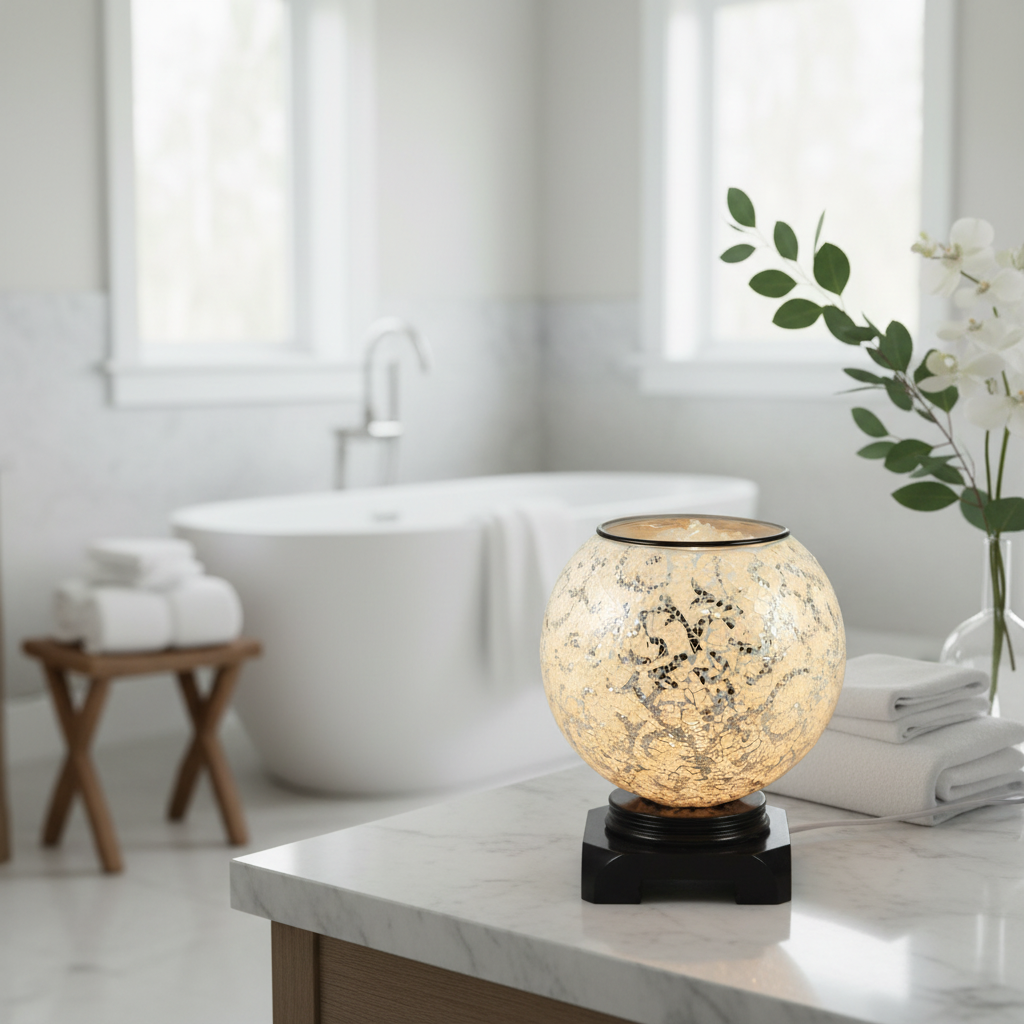 Spa Bathroom Scene