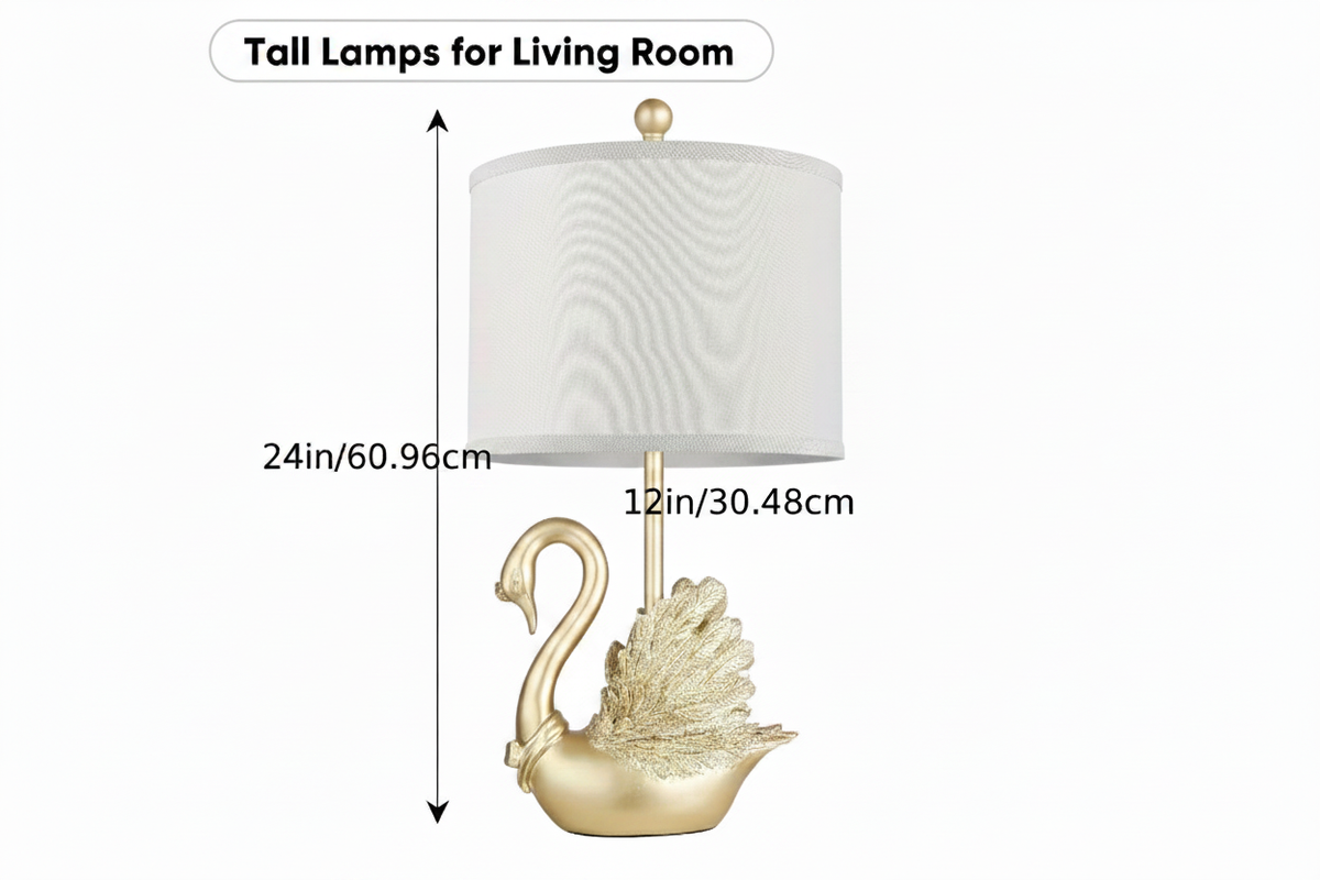 Swan Lamp Clean White