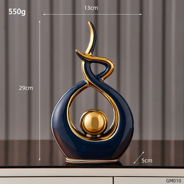 Abstract Ceramic Sculpture Figurine