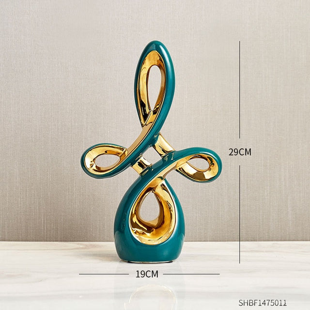 Abstract Ceramic Sculpture Figurine