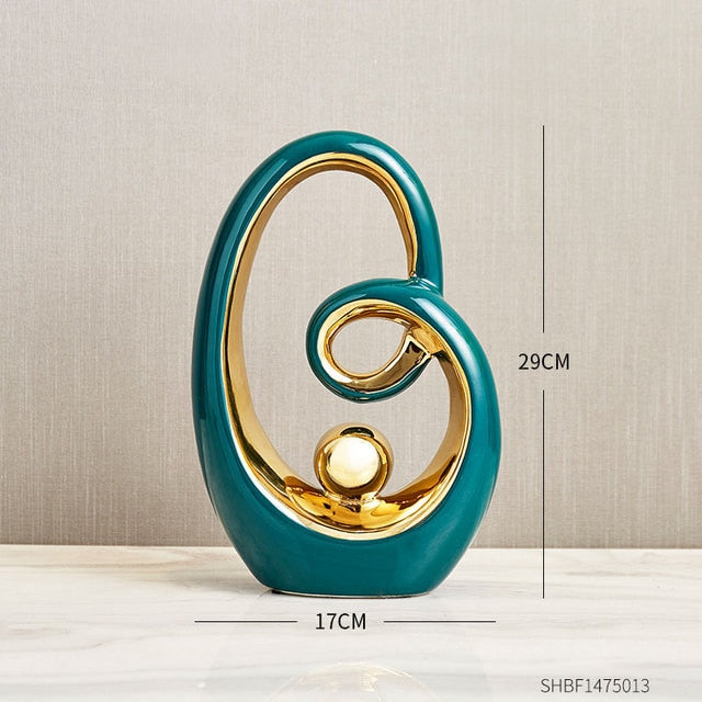 Abstract Ceramic Sculpture Figurine