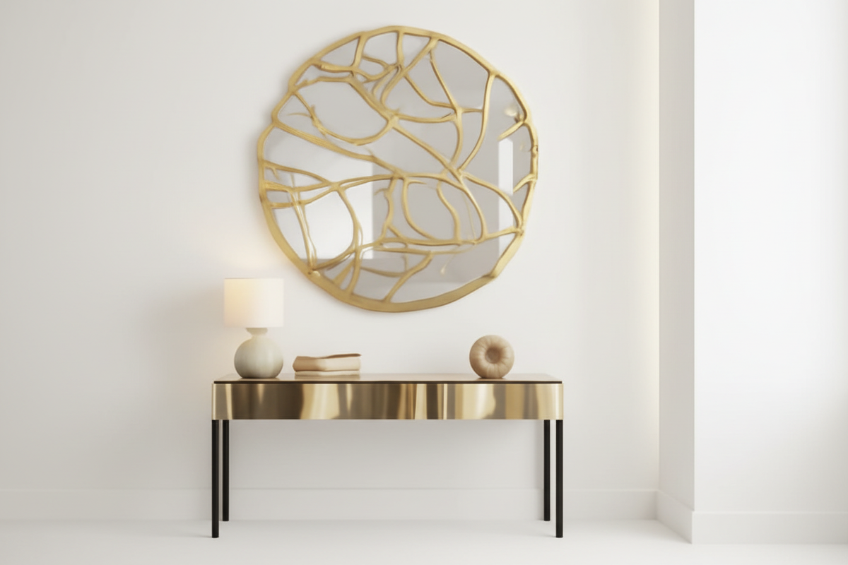 White Wall Entry Scene